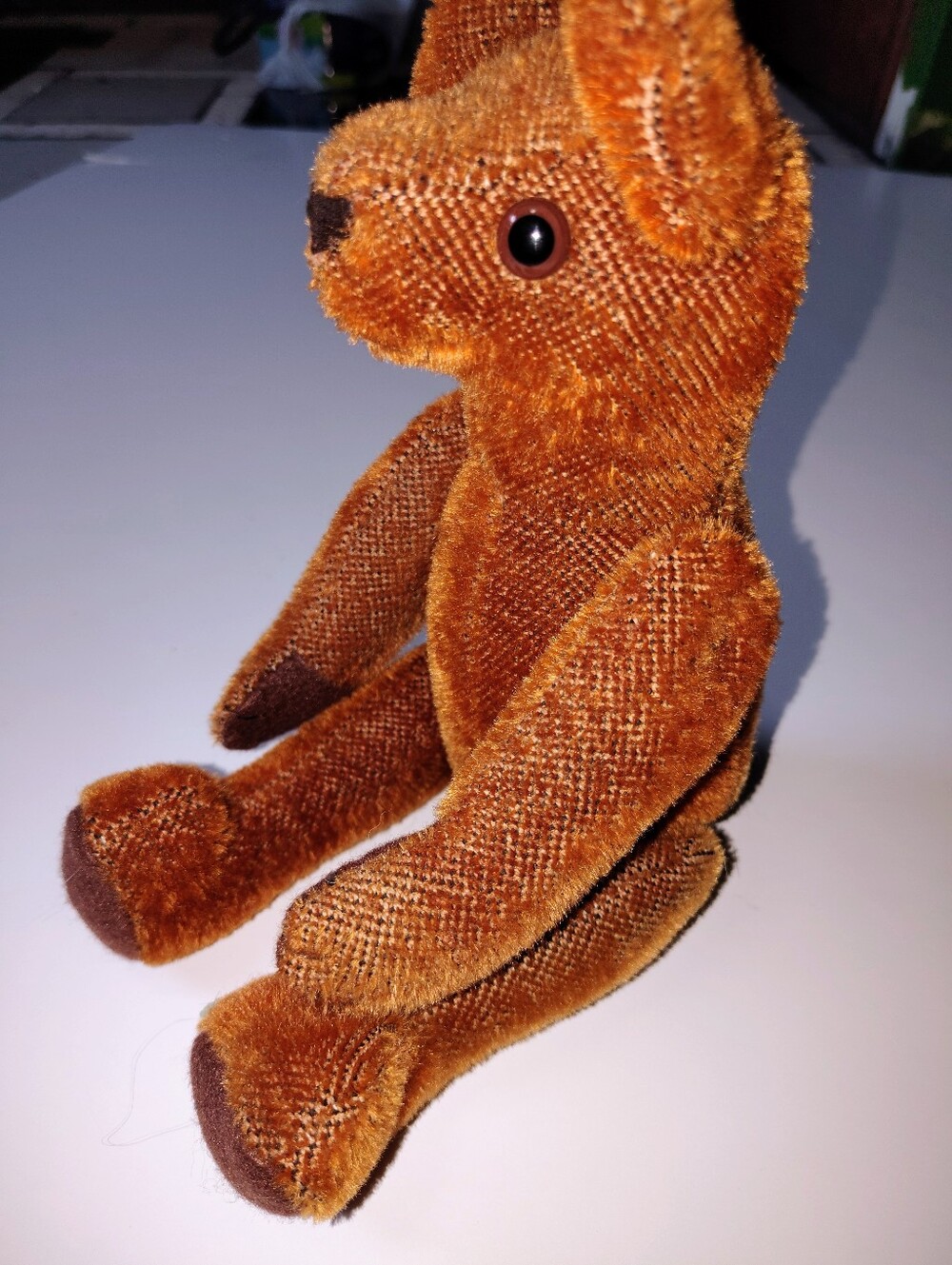 Camel Hair Vintage Teddy Bear